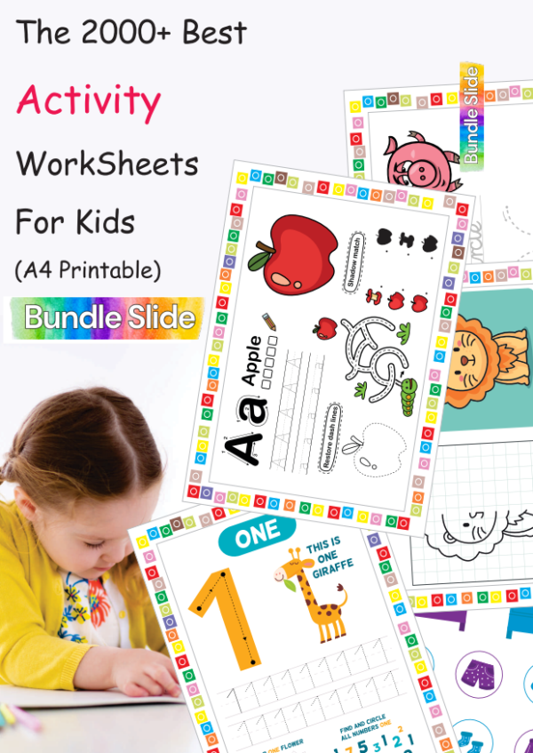 2000+ Activity Worksheets for Kids – Fun Learning Games & Practice (A4 Printable PDF)